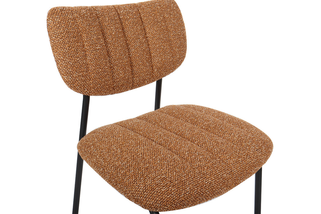 Stoel 'Antura' Stof Ote Lisa 251 Oranje (2 per doos)