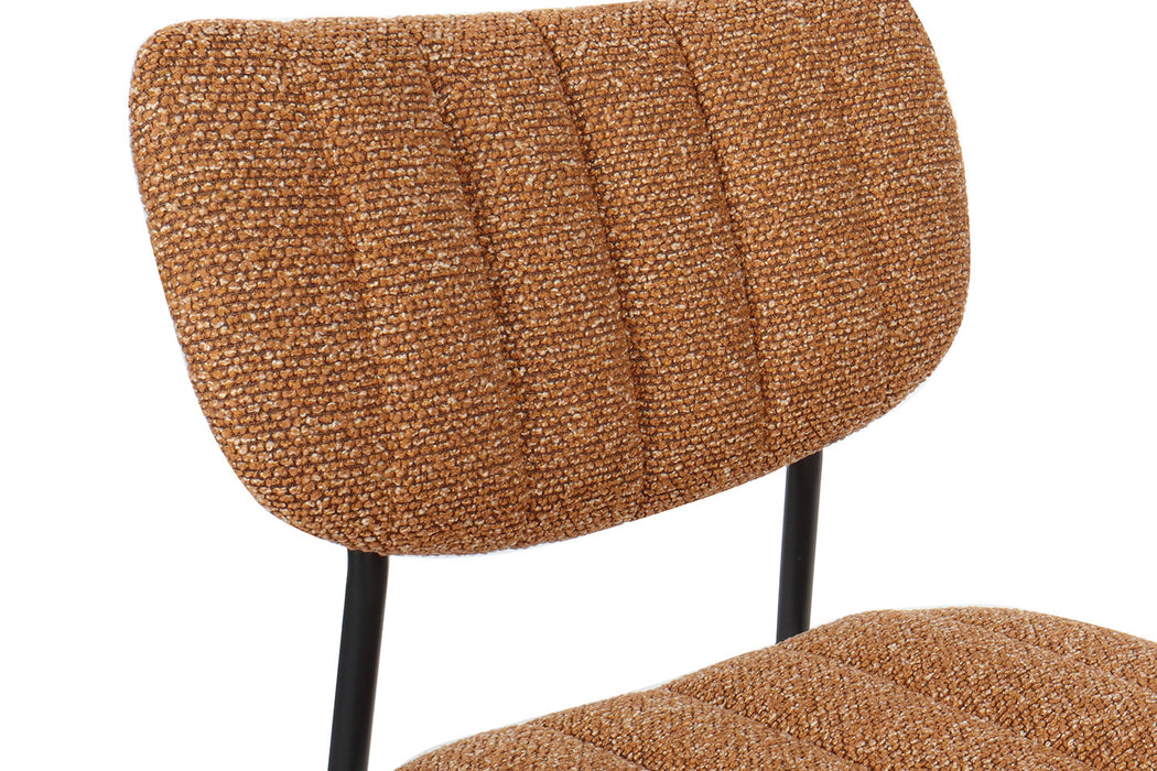 Stoel 'Antura' Stof Ote Lisa 251 Oranje (2 per doos)