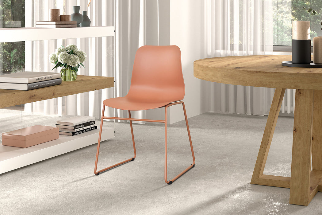 Stoel 'Marie' PP Terracotta (2 per doos)