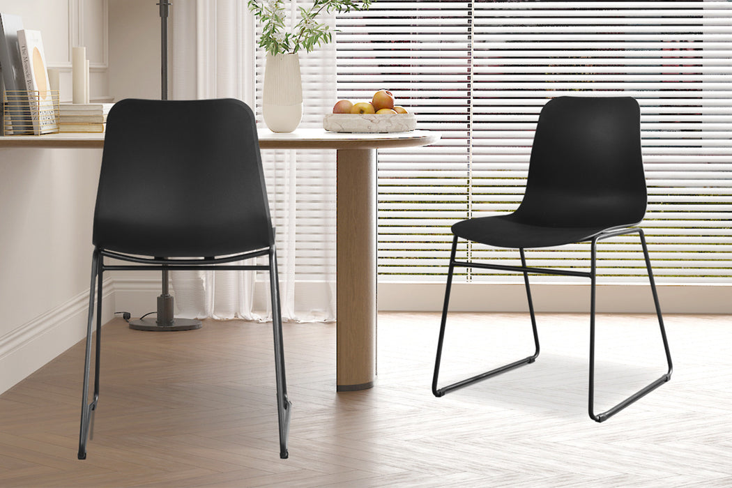 Stoel 'Marie' PP Zwart (2 per doos)