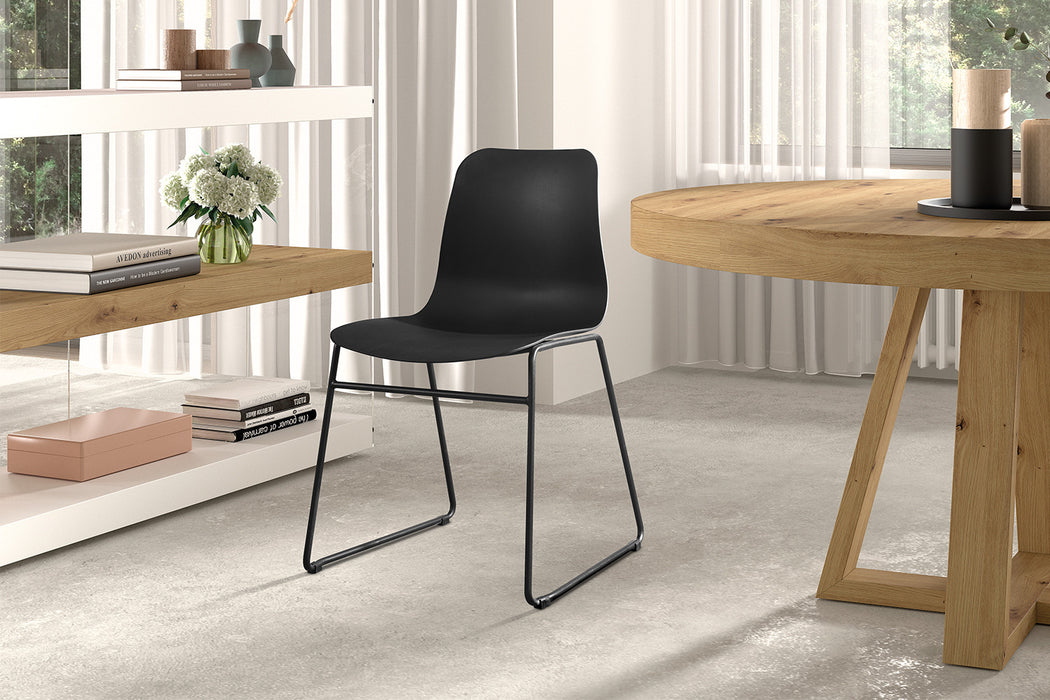 Stoel 'Marie' PP Zwart (2 per doos)