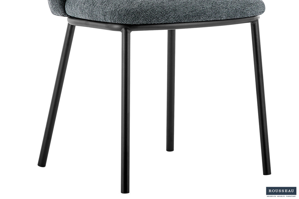 Stoel 'Arthur' Stof Ote Belfast 39 Donkergrijs (2 per doos)