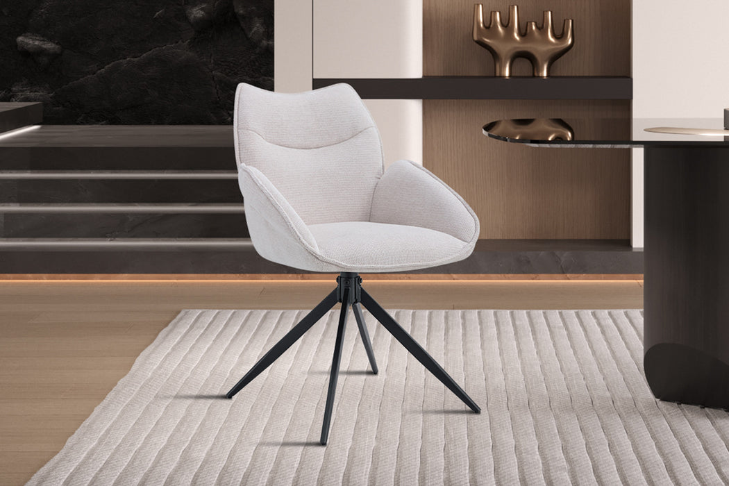 Stoel 'Mahi' Draaibaar tot 0 Stof Ote Share 101 Beige (2 per doos)