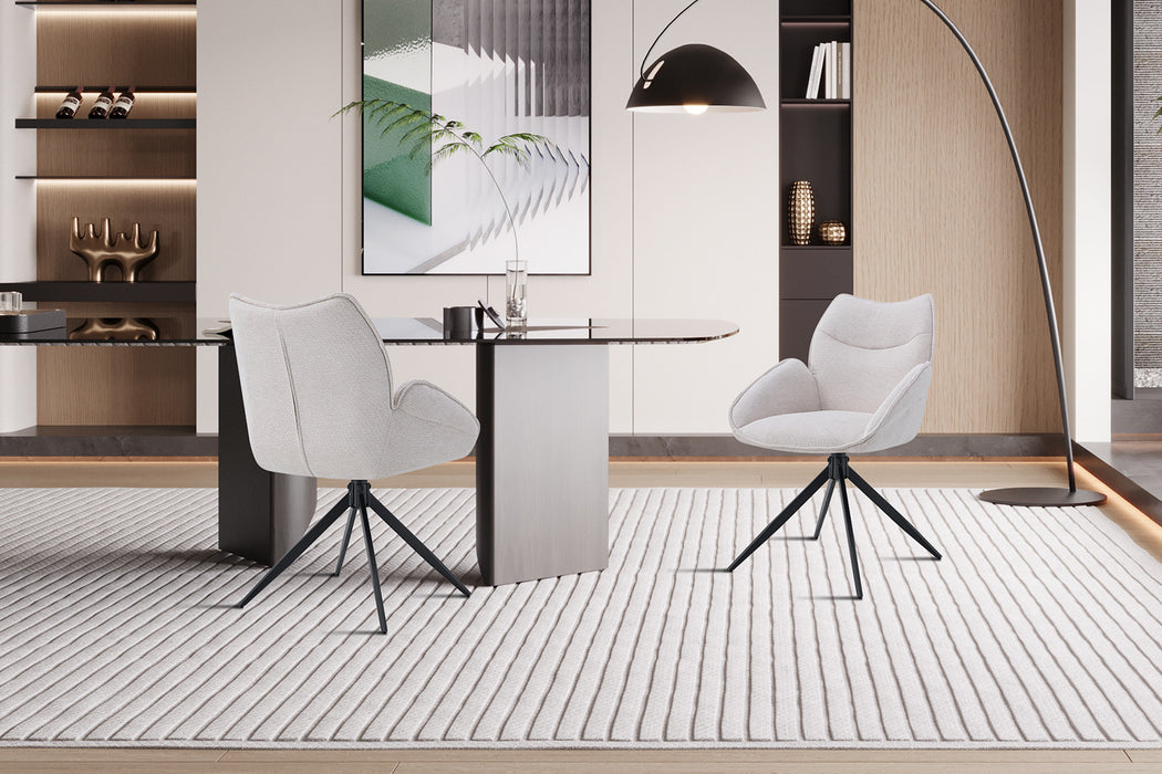 Stoel 'Mahi' Draaibaar tot 0 Stof Ote Share 101 Beige (2 per doos)