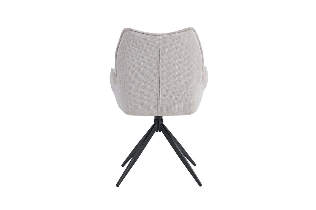 Stoel 'Mahi' Draaibaar tot 0 Stof Ote Share 101 Beige (2 per doos)