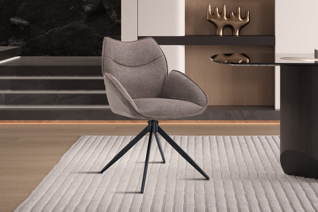 Stoel 'Mahi' Draaibaar tot 0 Stof Ote Share 400 Peper (2 per doos)