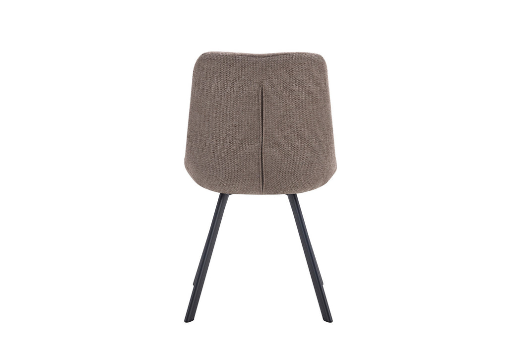 Stoel 'Lizzy' Stof Ote Share 400 Peper (2 per doos)