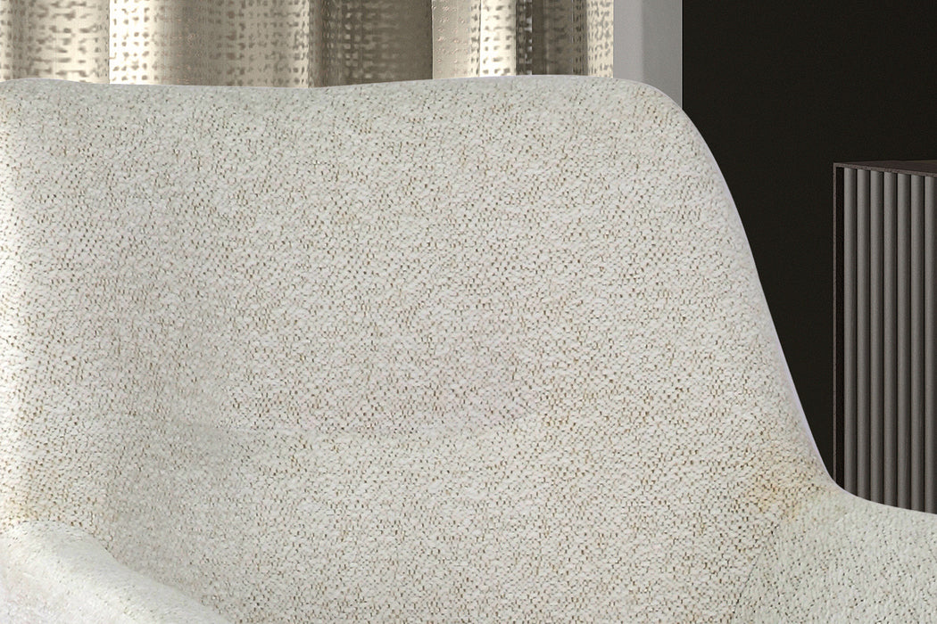 Stoel 'Modest' Draaibaar Stof Fabb Raven 22 Ecru (1 per doos)