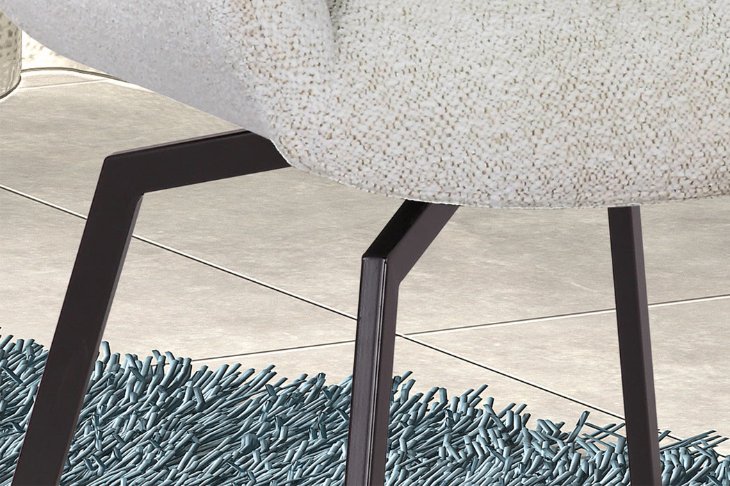 Stoel 'Modest' Draaibaar Stof Fabb Raven 22 Ecru (1 per doos)