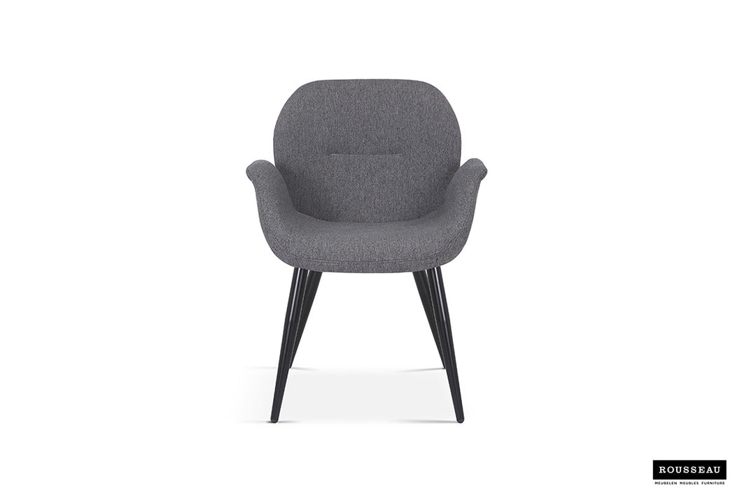 SALE - Stoel 'Maxim' Stof Grijs (2 per doos)