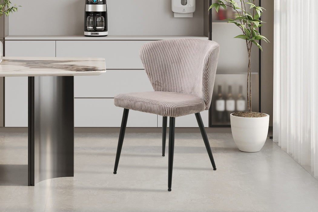 Stoel 'Tornado' Corduroy Fabb Hyper 38 Zand (2 per doos)