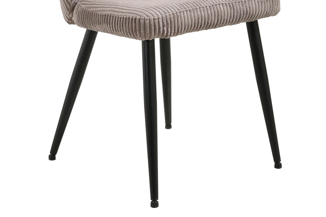 Stoel 'Tornado' Corduroy Fabb Hyper 38 Zand (2 per doos)