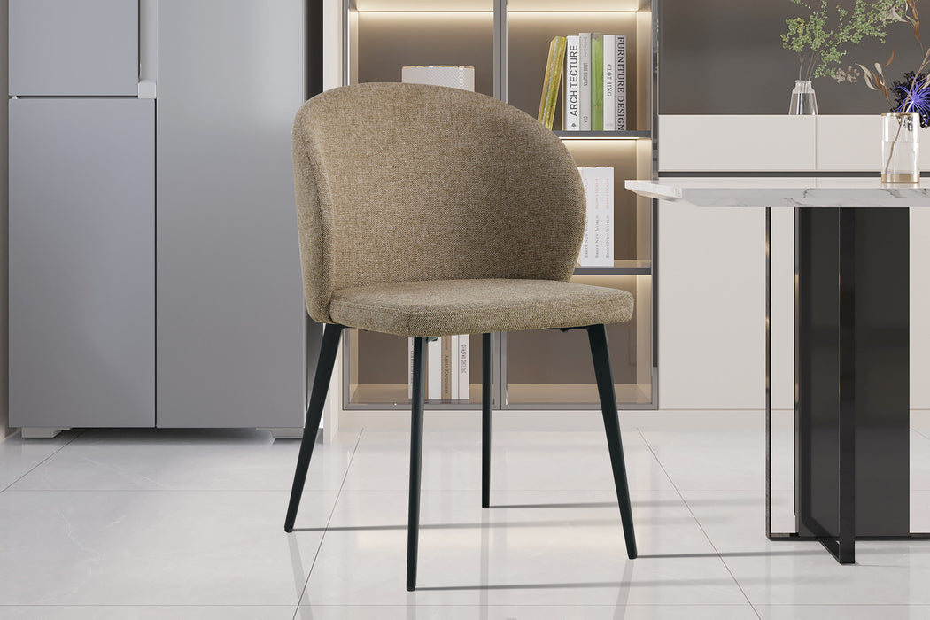 Stoel 'Toledo' Stof Zand (2 per doos)