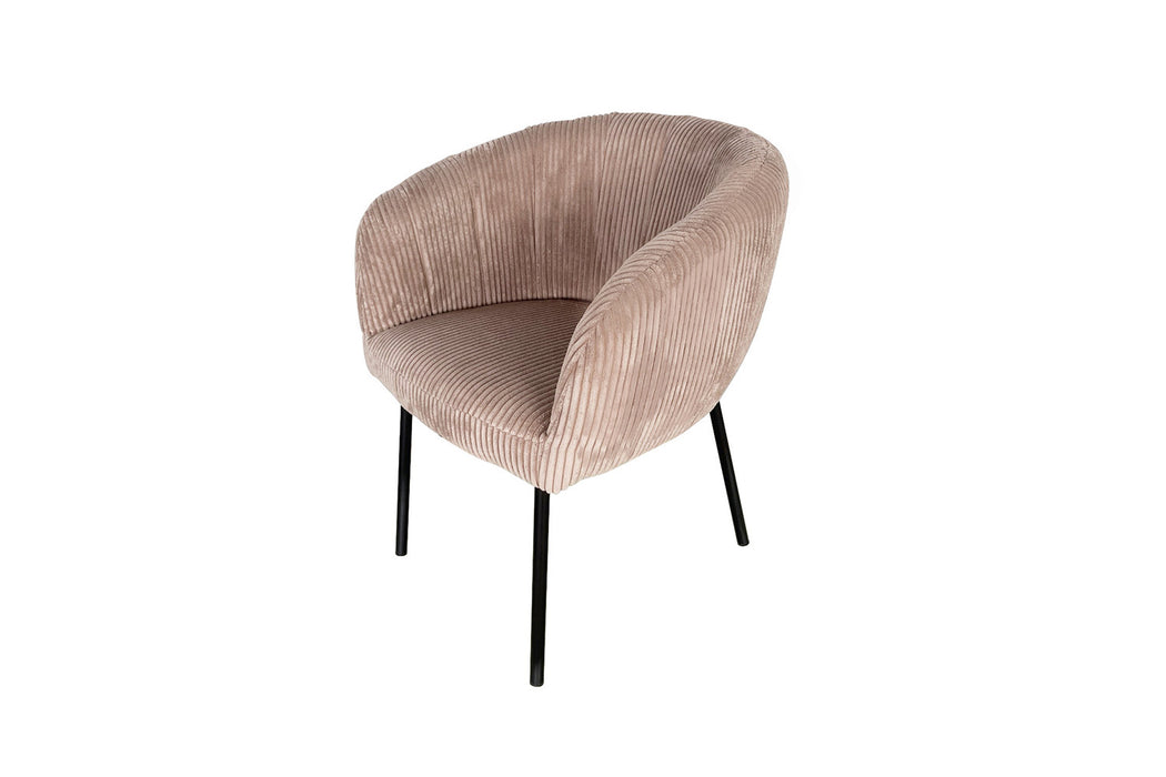 Stoel 'Sevilla' Corduroy Fabb Hyper 38 Zand (2 per doos)
