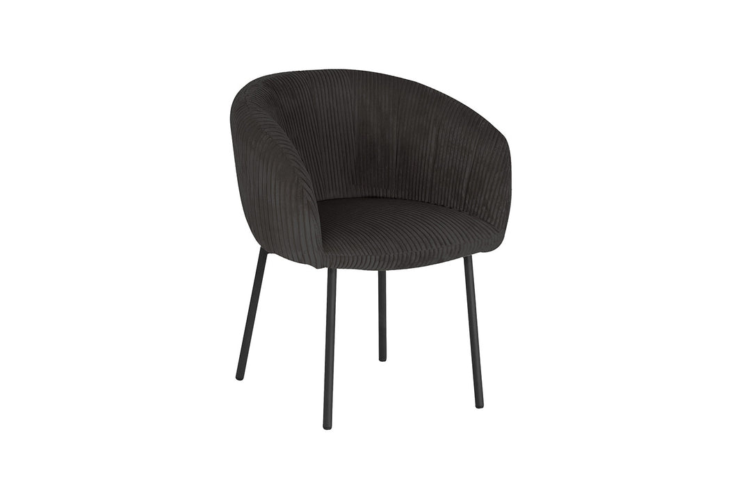 Stoel 'Sevilla' Corduroy Fabb Hyper 16 Grijs (2 per doos)