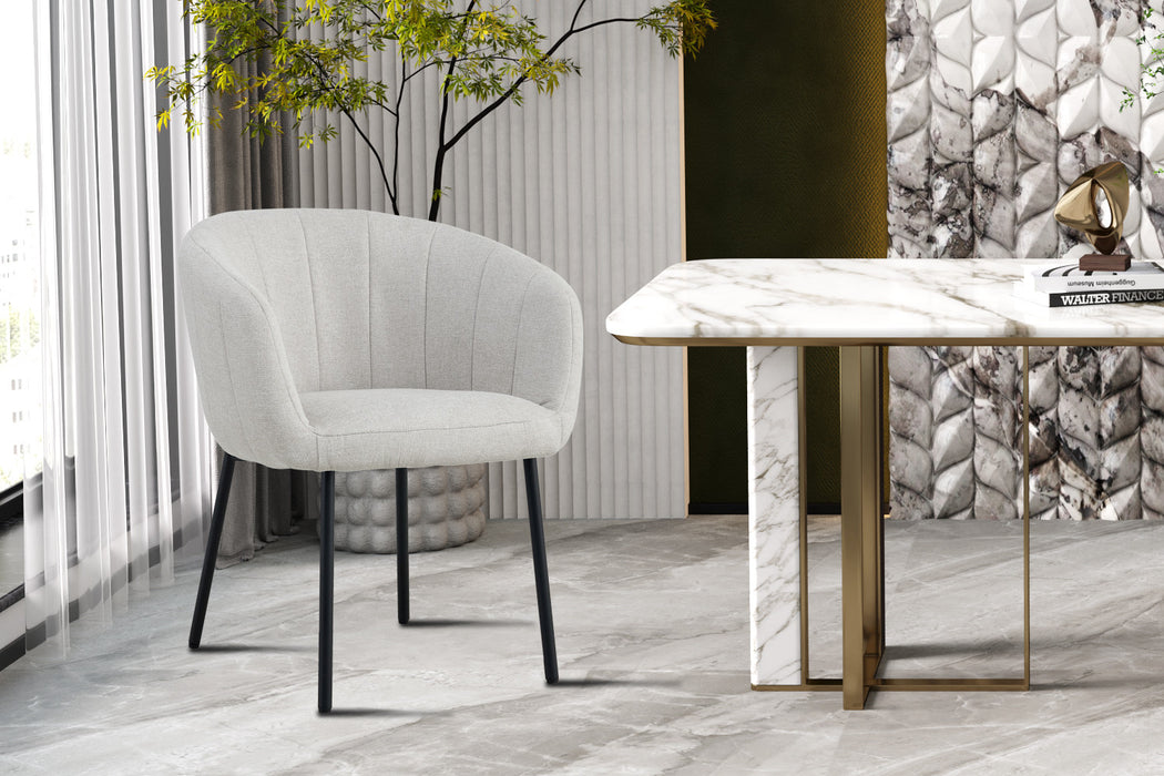 Stoel 'Sevilla' Stof Beige (2 per doos)