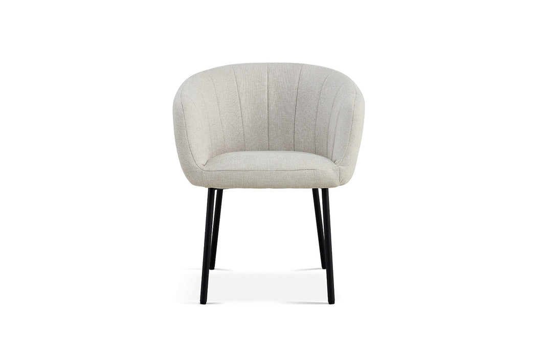 Stoel 'Sevilla' Stof Beige (2 per doos)