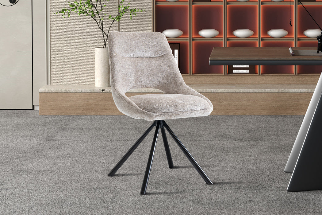 Stoel 'Dante' Stof Beige (2 per doos)