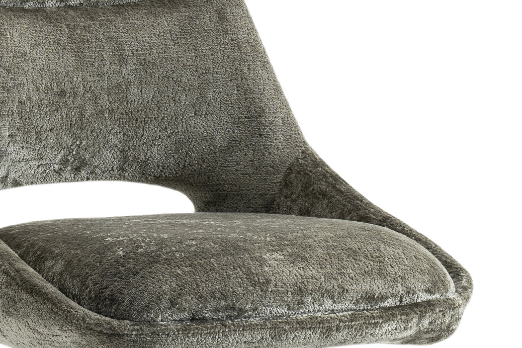 Stoel 'Dante' Stof Groen (2 per doos)