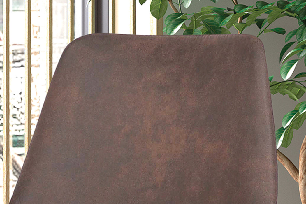 Stoel 'Mirano' Micro fiber PU Bruin (2 per doos)