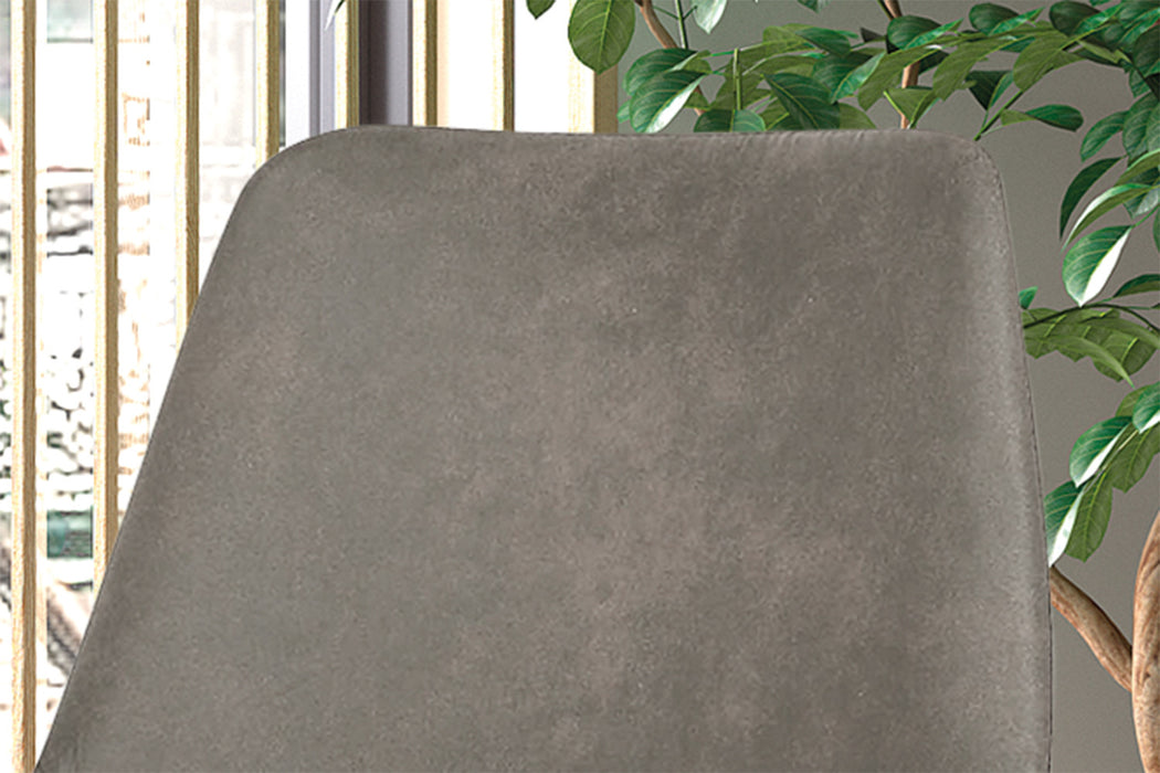 Stoel 'Mirano' Micro fiber PU Grijs (2 per doos)