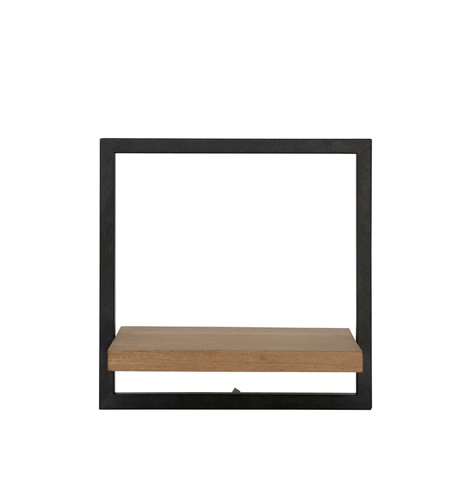 Shelfmate Type B (5) - Teakhouten Wandrek