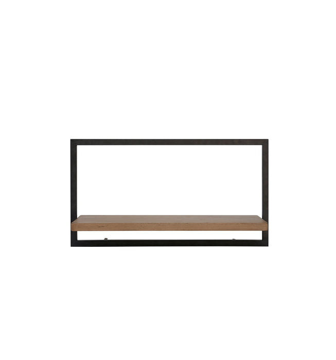 Shelfmate Type A (4) - Wandrek van Teak en Metaal