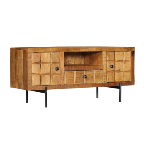 Tv-meubel Brandy - 120 cm - Mangohout