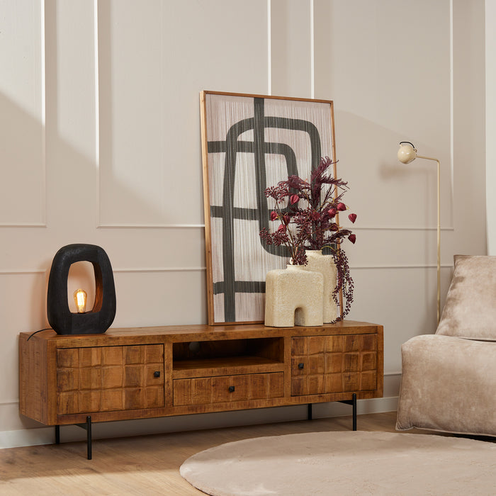 Tv meubel Brandy - 180 cm - Mangohout