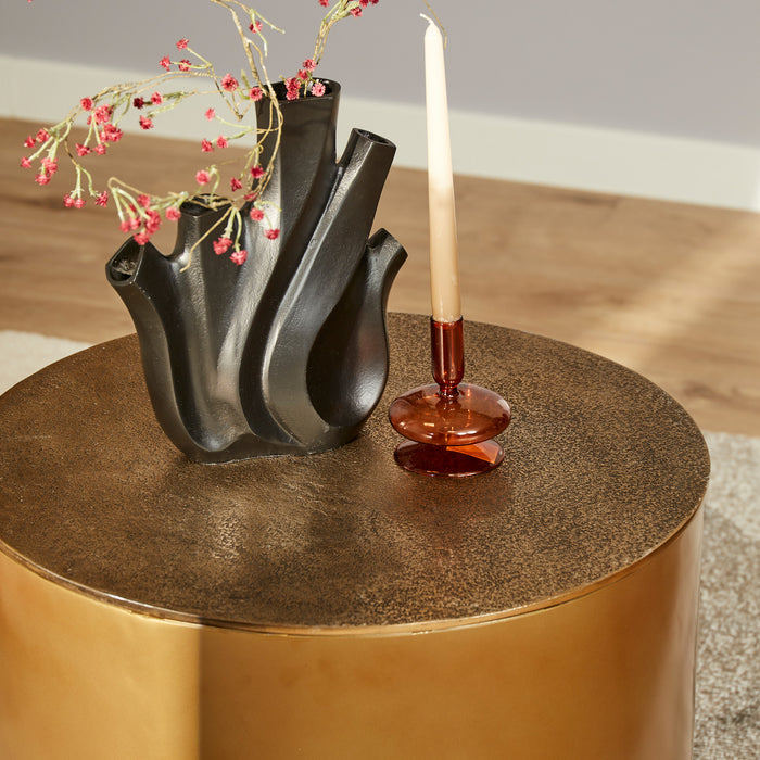 Salontafel Fiore Gold - Aluminium - 60x60x45 cm