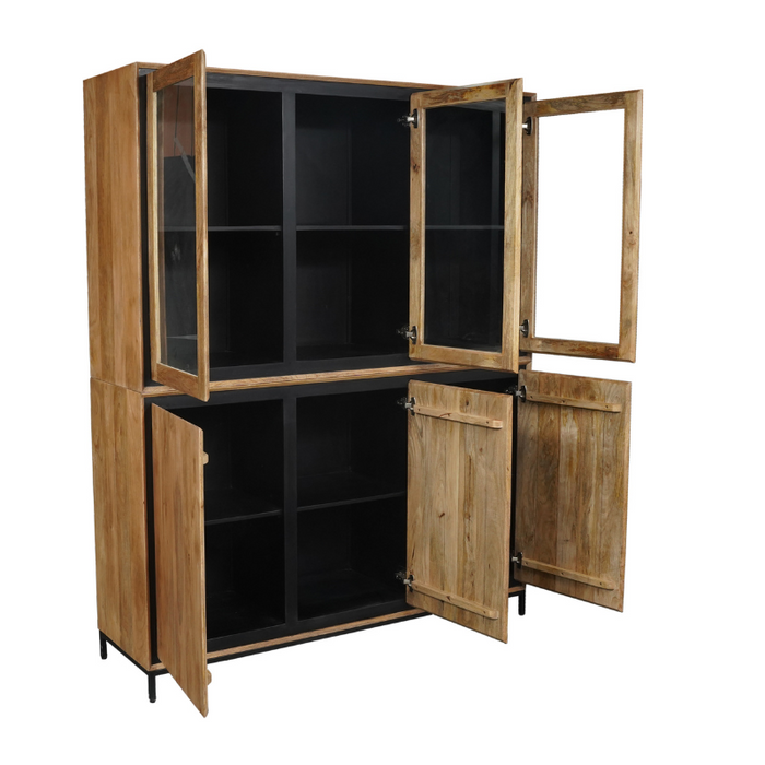 Vitrinekast RichWood - 160 cm