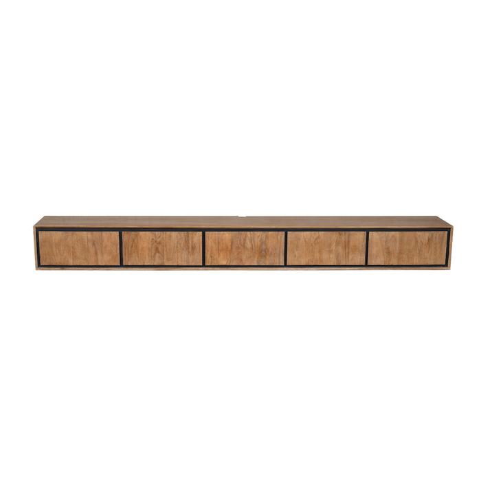 Zwevend tv meubel RichWood - 280 cm