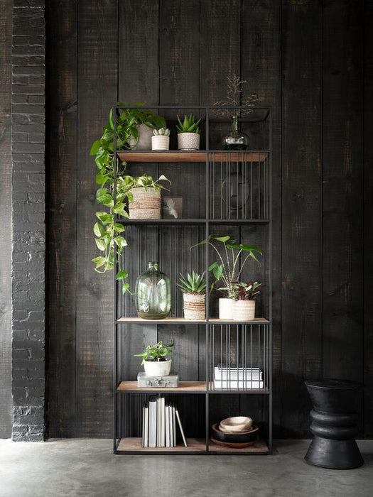 Barra Roomdivider Small - 5 planken - Gerecycled Teakhout