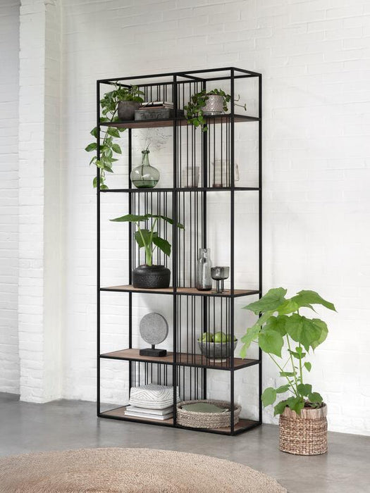 Barra Roomdivider Small - 5 planken - Gerecycled Teakhout