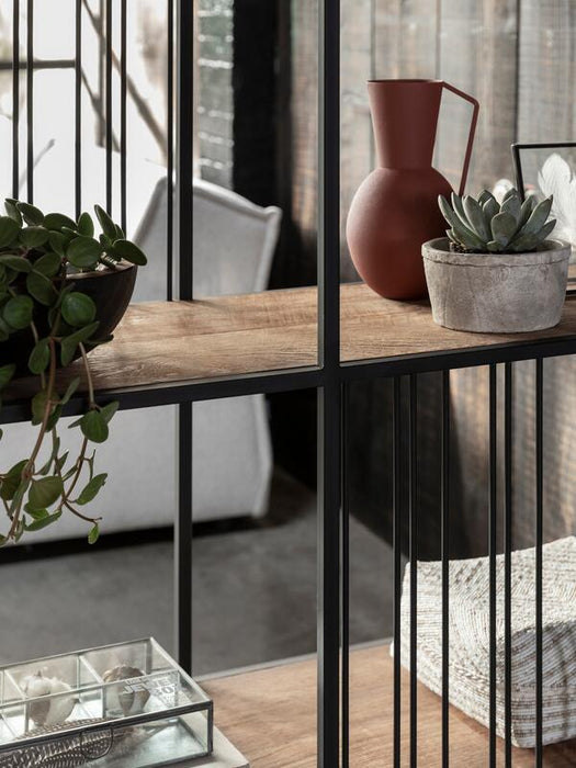 Barra Roomdivider Large - 5 planken - Teakhout