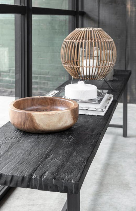 Bench Beam Zwart - 190cm