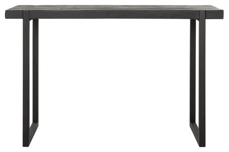 Beam Bureau - Zwart - Gerecycled Teakhout