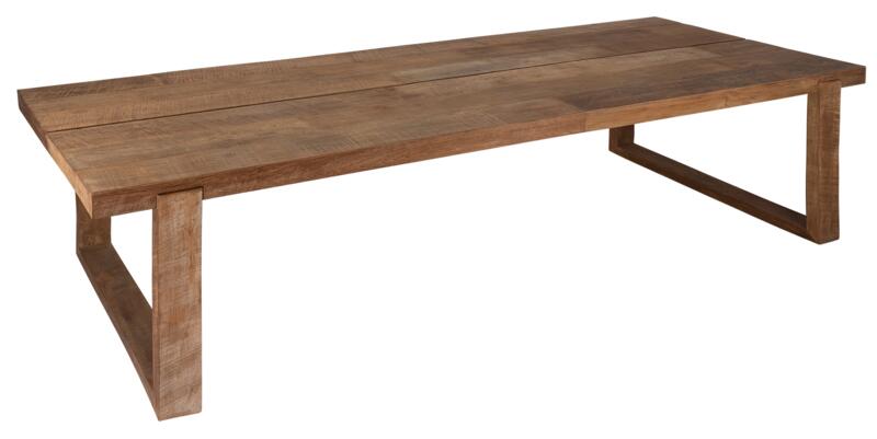Icon Rechthoekige Eettafel - Gerecycled Teakhout