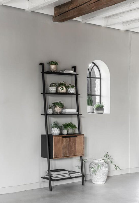 Cosmo Rack met 2 Deuren - Gerecycled Teakhout