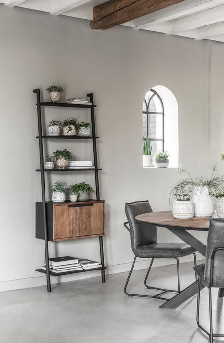 Cosmo Rack met 2 Deuren - Gerecycled Teakhout