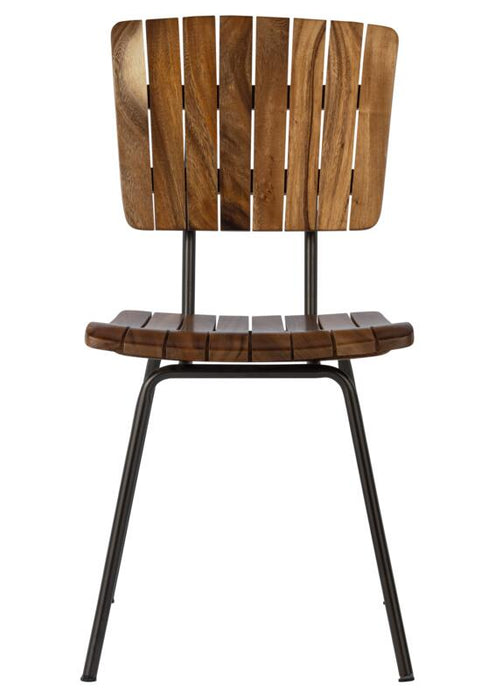 Flare Side Chair - Suar Hout