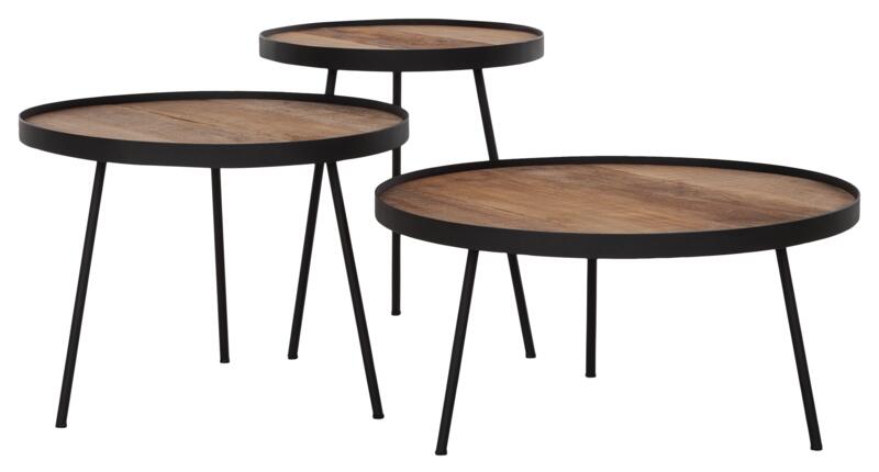 Saturnus Salontafel Small - Natuurlijk Teakhout