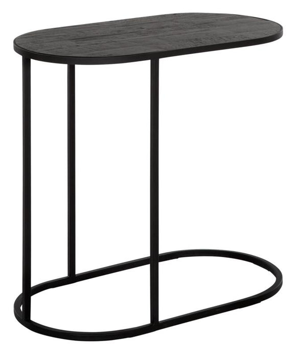 Terra Laptoptafel - Zwart Teakhout