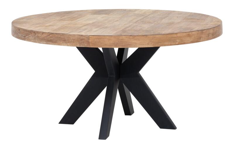 Darwin Ronde Eettafel - Gerecycled Teakhout