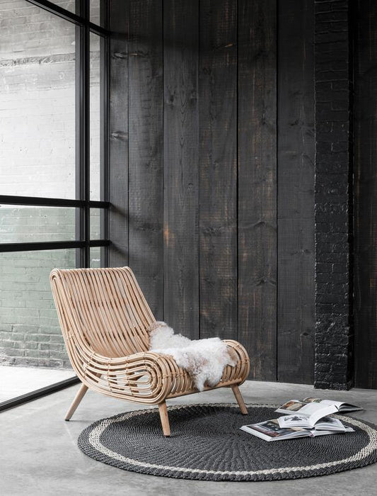 Cinque Terre Lounge Chair - Natuurlijk Rattan