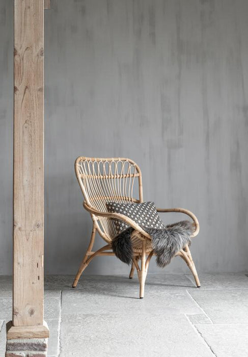 Catania Lounge Chair - Natuurlijk Rattan