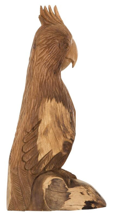 Parrot Rio - Teakhouten Vogelhuisje