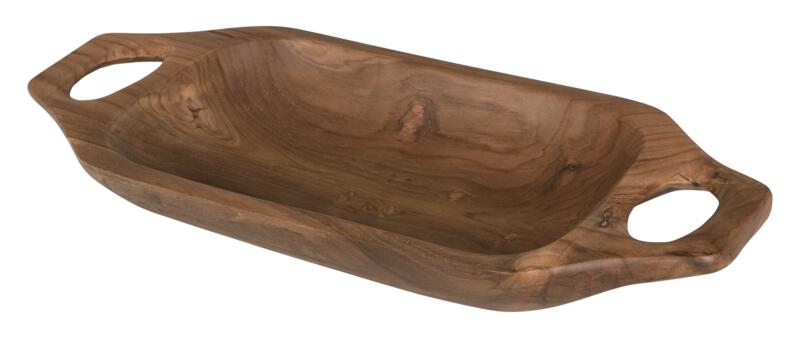 Tray Goodies - Teakhouten dienblad (set van 4)