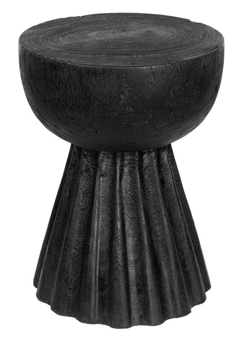 Stool Trophy - Zwarte Houten Kruk