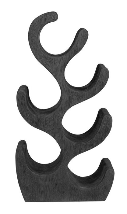 Grape Wijnrek Medium - Zwart Suar Hout